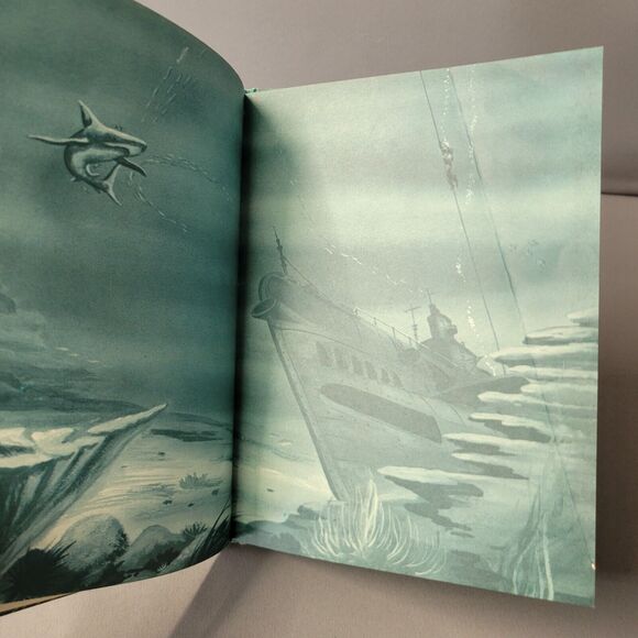 Vintage Submarine Rescue Deep Sea Adventure Series Book 3 Hardcover 1967 - Picture 9 of 16